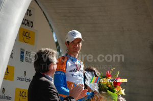 David Millar (Garmin-Transitions) sur le podium (537x)