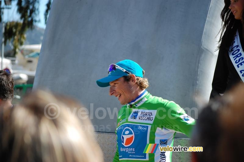 Pierrick Fédrigo (Bbox Bouygues Telecom) in the green jersey