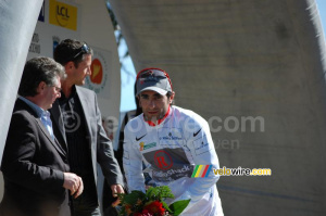 Tiago Machado (Team Radioshack) en maillot blanc de meilleur jeune (697x)