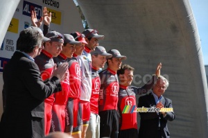 La meilleure équipe du Critérium International 2010 : Team Radioshack (469x)