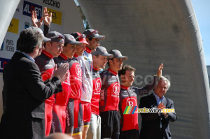 La meilleure équipe du Critérium International 2010 : Team Radioshack (661x)