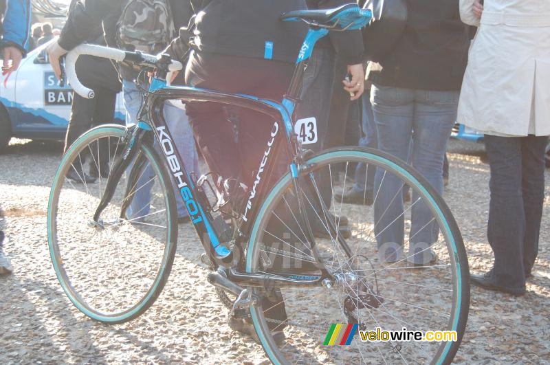 Team Sky's Pinarello KOBH 60.1 bike (Michael Barry)