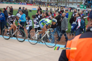 Kristjan Koren (Liquigas-Doimo) & Jeremy Hunt (Cervélo TestTeam) (420x)