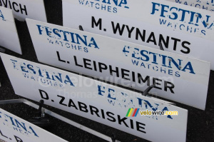 Name plates - David Zabriski, Levi Leipheimer & Maarten Wynants (837x)
