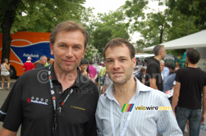 Johan Bruyneel (Team Radioshack) & Jérôme (659x)