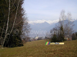 Eglise & Mont-Blanc (138x)