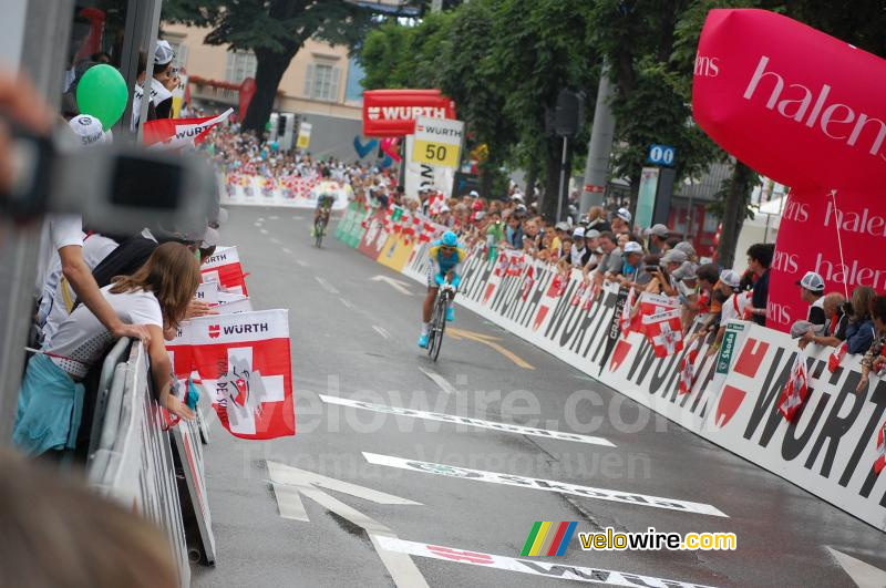 Oscar Pereiro (Astana) & Roman Kreuziger (Liquigas-Doimo)