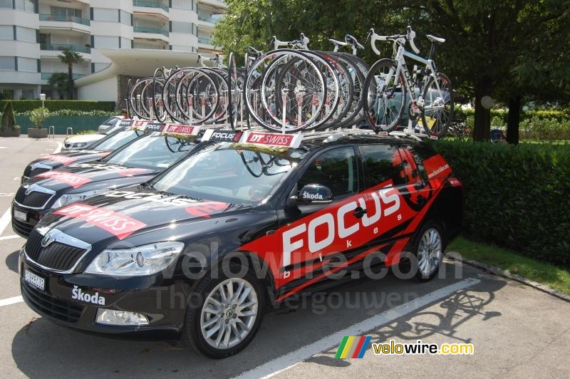 Neutrale materiaalwagen: Focus Bikes