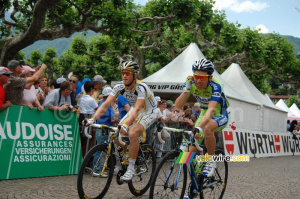 Mark Renshaw (HTC-Columbia) & Daniel Oss (Liquigas-Doimo) (304x)