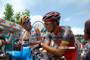 Gert Steegmans (Team Radioshack) & Robbie Hunter (Garmin-Transitions) (285x)
