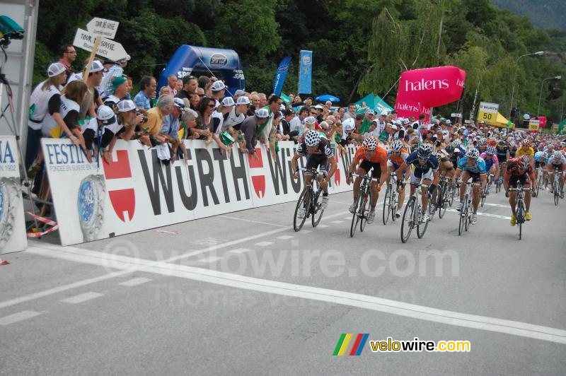 Le sprint à Sierre (2)