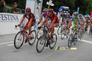 Alessandro Ballan (BMC Racing Team) à l'arrivée à Sierre (369x)