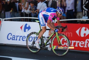 Alessandro Petacchi (Lampre-Farnese Vini) remporte l'étape à Bruxelles (445x)