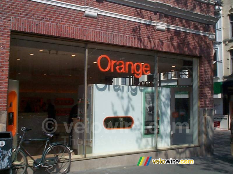 En van de nieuwe Orange-shops in Nederland (Breda)