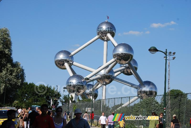 Het Atomium in Brussel