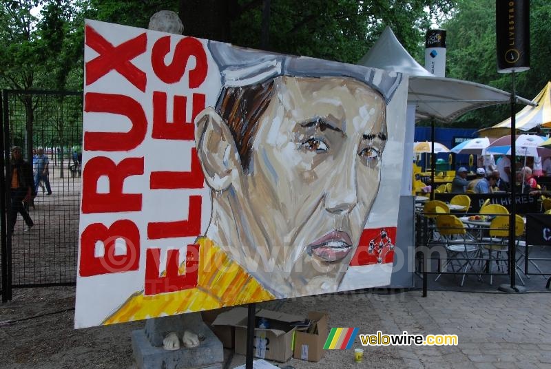 Painting Eddy Merckx