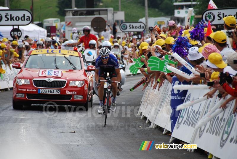 Sylvain Chavanel (Quick Step) wint de etappe