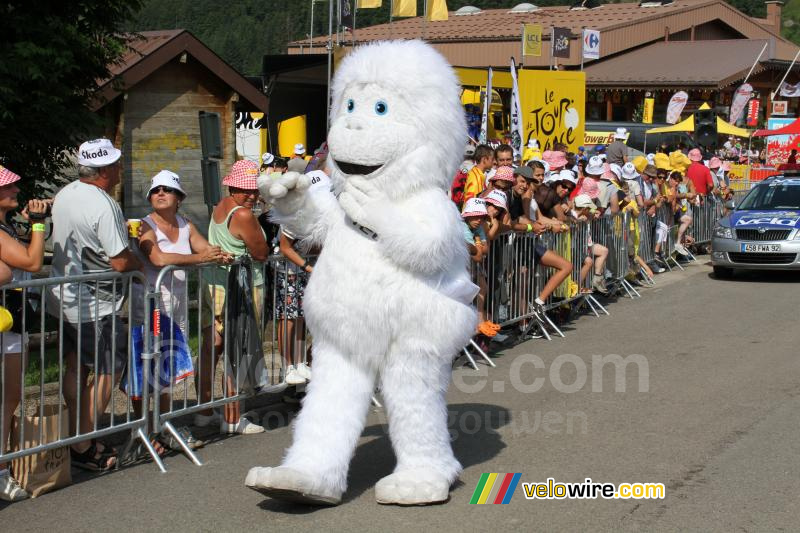 Le Yeti de Skoda à Bois d'Amont