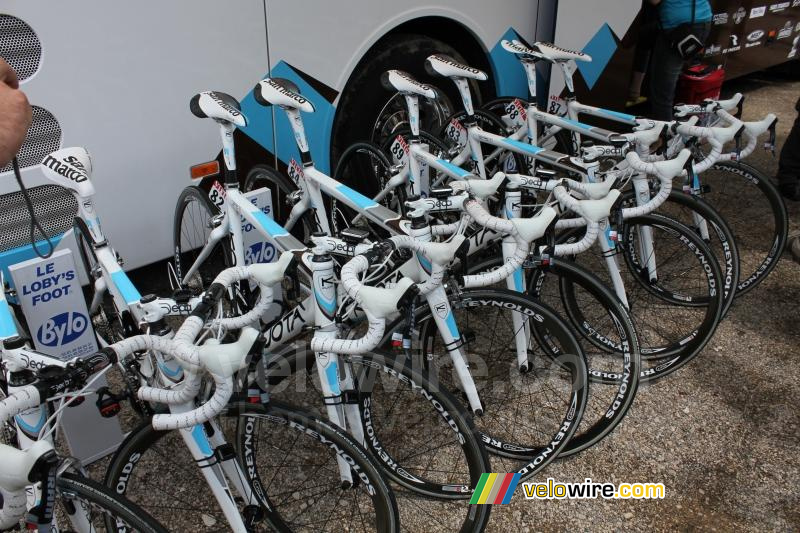 Les vélos d'AG2R La Mondiale