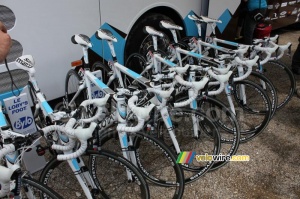 The AG2R La Mondiale bikes (487x)