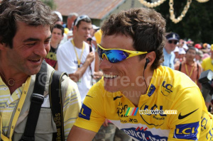 Sylvain Chavanel (Quick Step) in yellow (2) (792x)