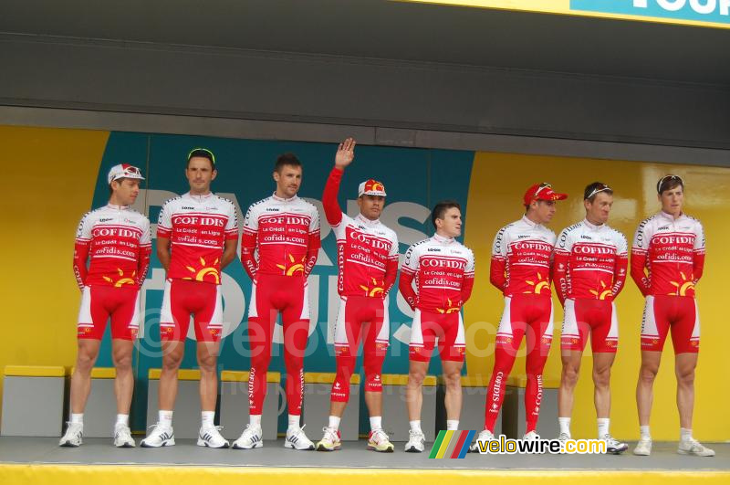 De Cofidis ploeg