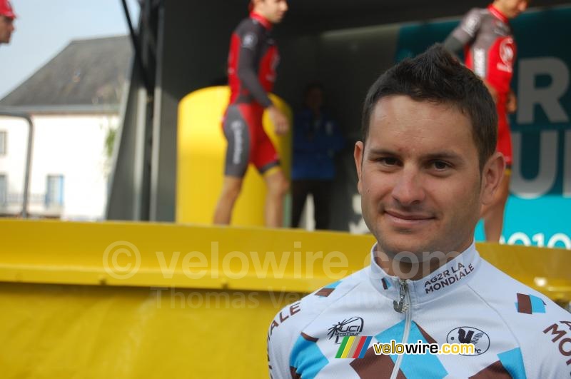 Anthony Ravard (AG2R La Mondiale), vainqueur de Paris-Bourges