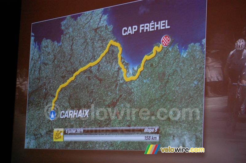 De etappe Carhaix > Cap Frhel