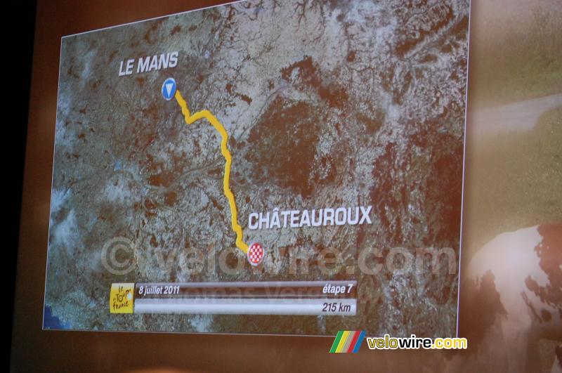 The Le Mans > Châteauroux stage