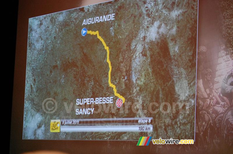 The Aigurande > Super-Besse (Sancy) stage