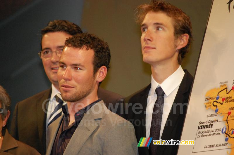 Mark Cavendish & Andy Schleck