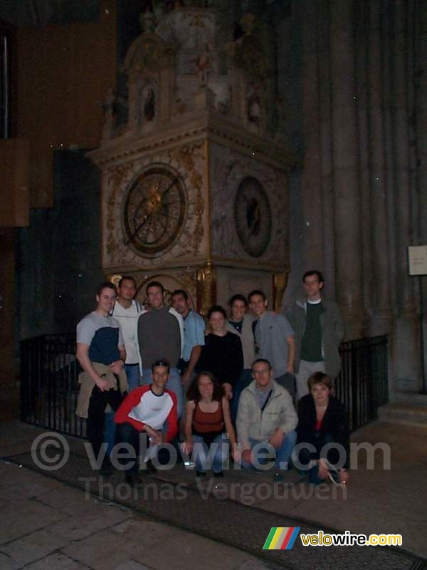L'horlog dans la cathédrale St. Jean