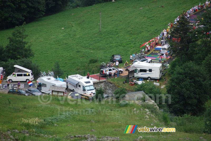 Zicht op de Col de la Madeleine