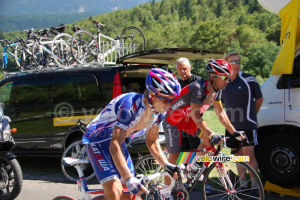 Eduard Vorganov (Katusha Team) & Sergio Paulinho (Team Radioshack) (452x)