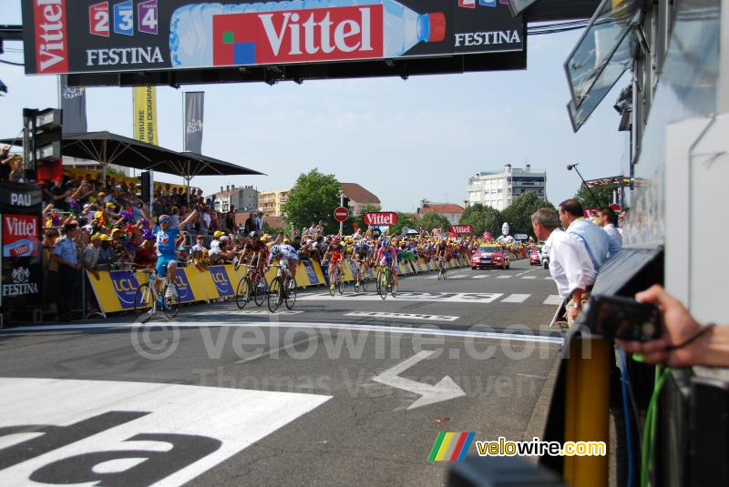 Pierrick Fédrigo (Bbox Bouygues Telecom) wint in Pau