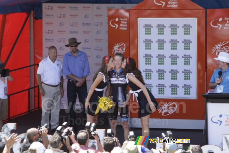 Cameron Meyer (Garmin-Cervélo), vainqueur d'étape