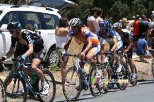 Ben Swift (Team Sky), Michael Matthews (Rabobank) & Sergey Lagutin (Vacansoleil-DCM Pro Cycling Team) (493x)