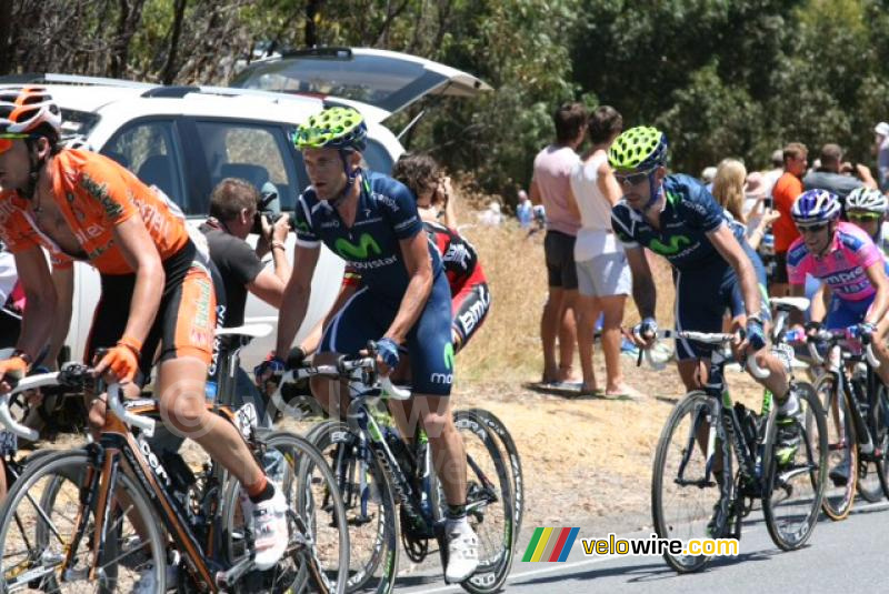 José Joaquin Rojas & David Lopez (Movistar Team)