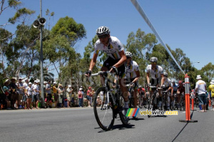 Danny Pate, Bert Grabsch, Bernhard Eisel & Mark Cavendish (HTC-Highroad) (912x)