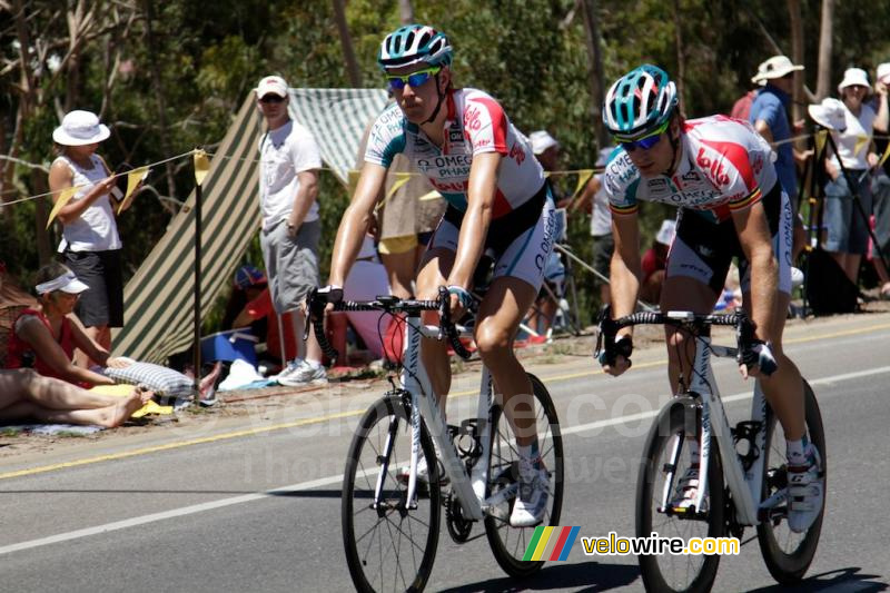 Olivier Kaisen & Jurgen Roelandts (Omega Pharma-Lotto)