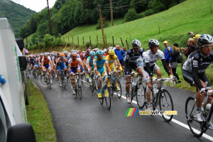 Andy Schleck (Saxo Bank) & Alberto Contador (Astana) (380x)