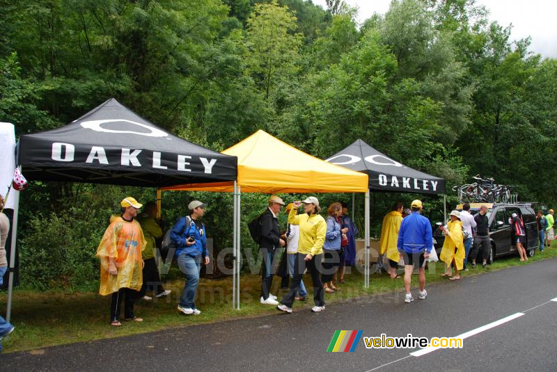 The Oakley tents