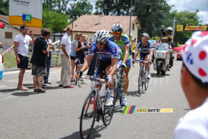 Jérôme Pineau (Quick Step), Daniel Oss (Liquigas-Doimo) & Matti Breschel (Saxo Bank) (462x)