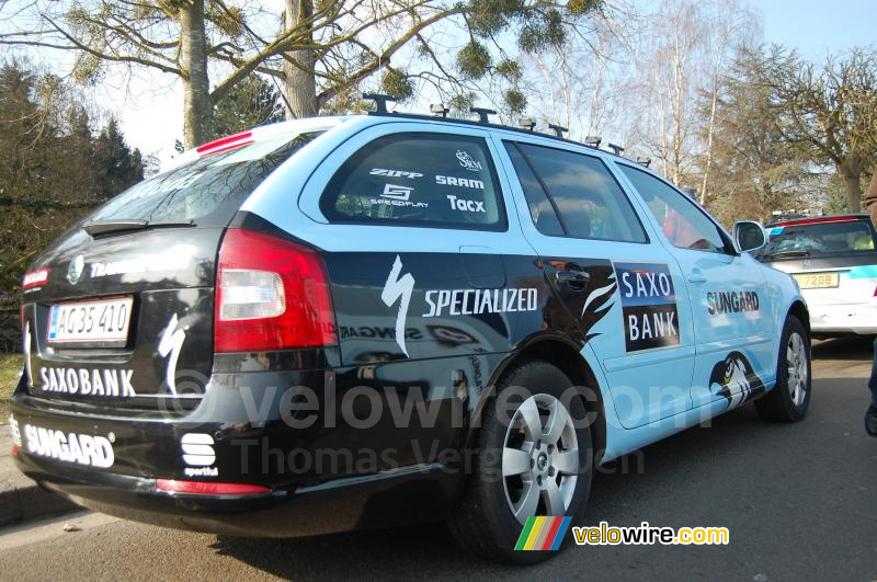 The Saxo Bank-Sungard car