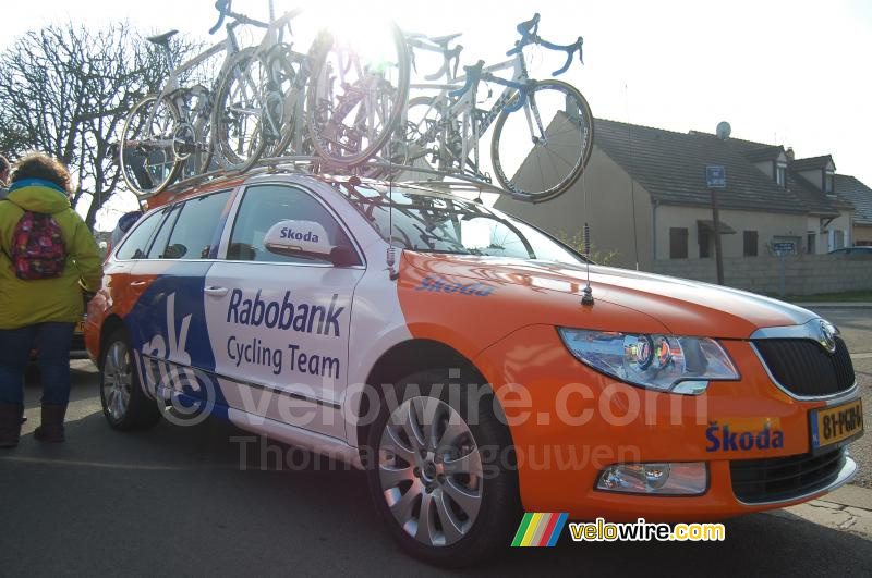 The Rabobank car