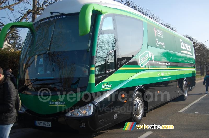 The Europcar bus