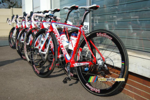 Katusha Team's Focus bikes (1605x)