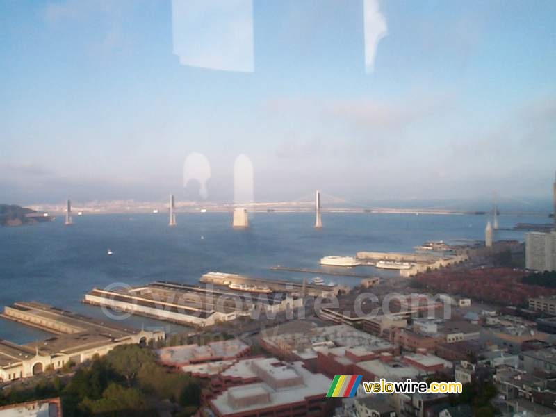 [San Francisco] - Le Bay Bridge vu du Coit Tower