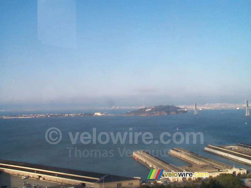 [San Francisco] - Le Bay Bridge vu du Coit Tower