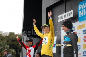 The Paris-Nice 2011 podium: Andreas Klöden, Tony Martin & Bradley Wiggins (524x)